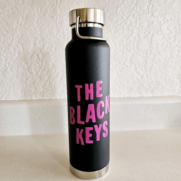 The Black Keys Auerbach Carney Band Merch Reusable Water Bottle - Picture 2 of 9